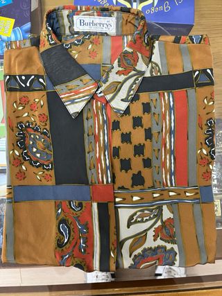 Camisa Burberry Estampada Talla L