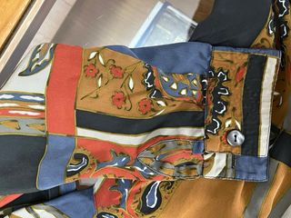 Camisa Burberry Estampada Talla L