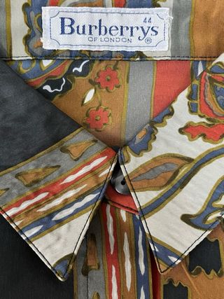 Camisa Burberry Estampada Talla L