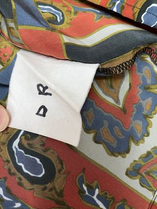 Camisa Burberry Estampada Talla L