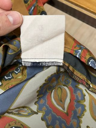 Camisa Burberry Estampada Talla L