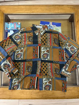 Camisa Burberry Estampada Talla L