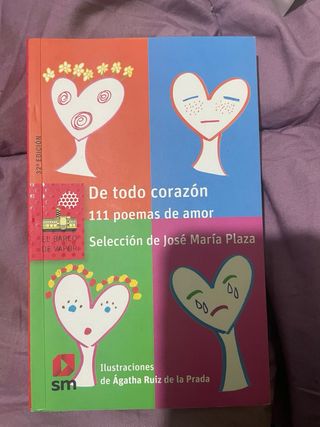 Libro “ de todo corazon,, 111 problemas de amor”