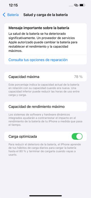 iPhone 12 Pro Max 78%