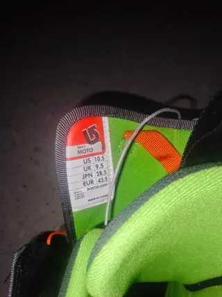 Botas Burton Moto Talla 43,5