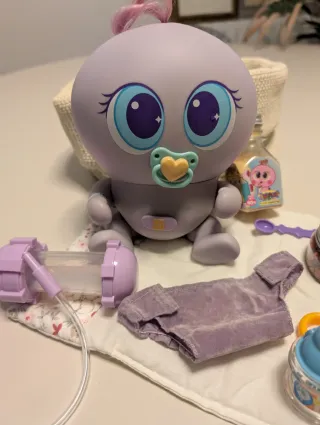 Muñeca Poposh-k Morada con Accesorios