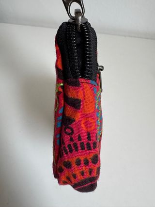 Monedero de Algodón 100% Nepal Flores