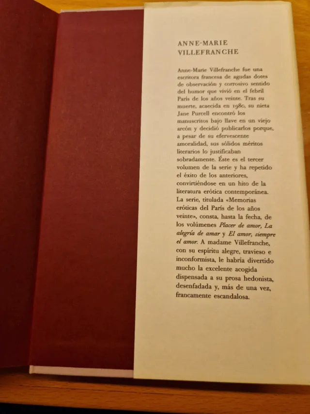 El Amor, siempre el amor.