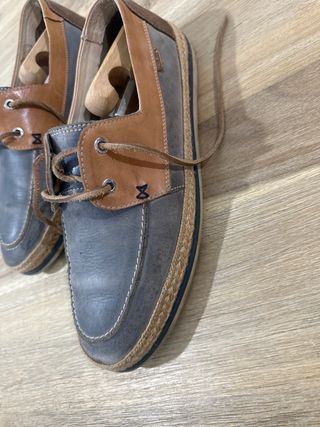 Mocasines náuticos de piel