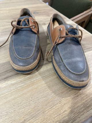 Mocasines náuticos de piel
