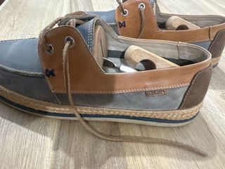 Mocasines náuticos de piel