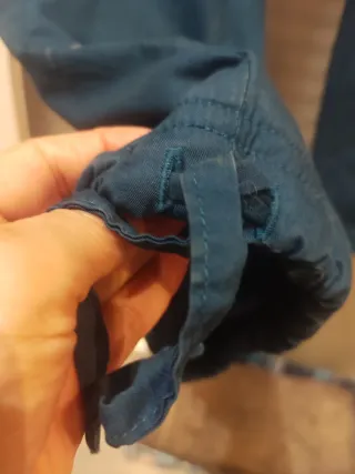 Pantalón de invierno color  azulon