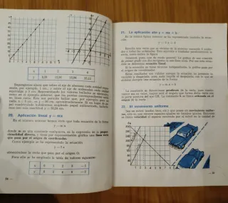 Libro matemáticas antiguo escolar