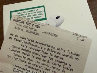 Airpods Pro 2 con factura
