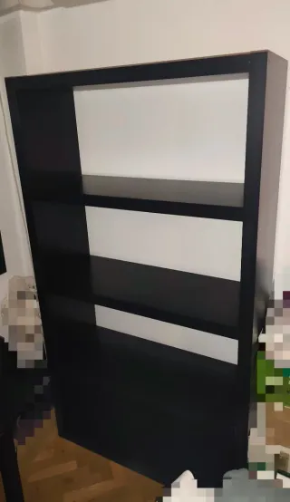 Estantería Ikea Negra