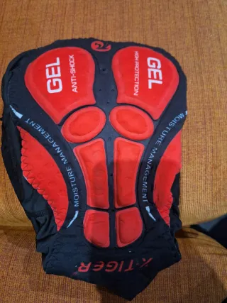 Culotte Ciclismo X-Tiger con Badana Talla L