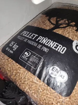 Saco Pellets Piñonero 15kg Ø6mm