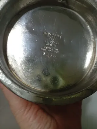 Juego de café o de te maravilloso.PARAMOUNT.plata