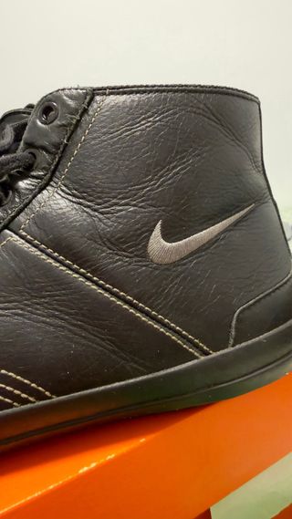 Botas Nike Negras Piel