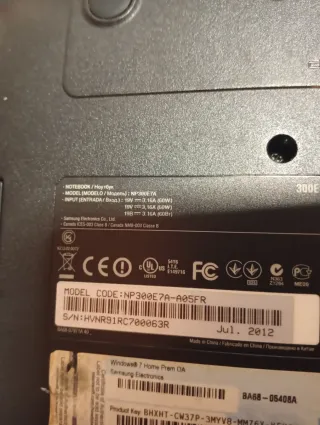 Leer Portátil Samsung Intel Core i3 piezas