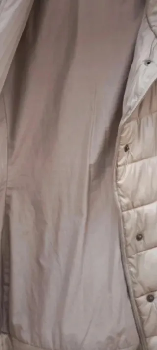 Piumino donna FC beige