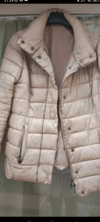 Piumino donna FC beige