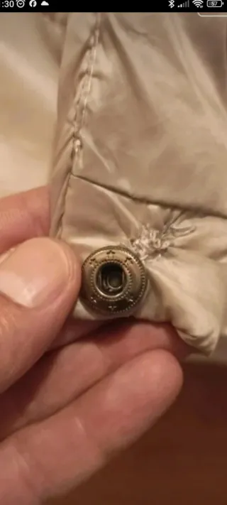 Piumino donna FC beige