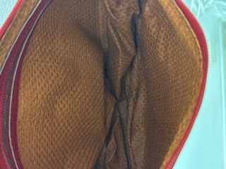 Borsa a tracolla rossa mezzaluna