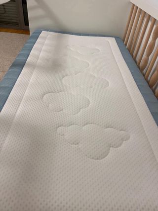 Cuna con cajón y Colchon 60x120