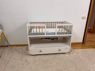 Cuna IKEA y Colchon Maxcolchon 60x120