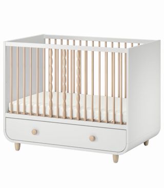 Cuna con cajón y Colchon 60x120