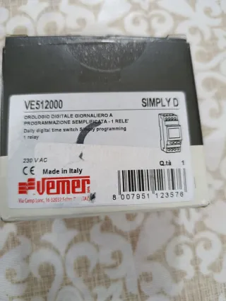 VE512000 VEmer Interruttore Digitale