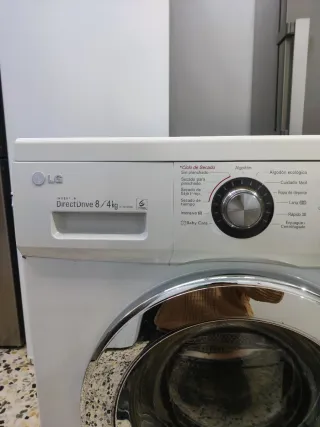 Lavadora y secadora LG