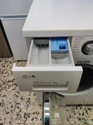 Lavadora y secadora LG