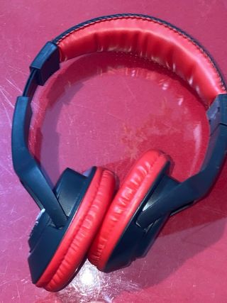 Cuffie Bluetooth Tek One Nere e Rosse