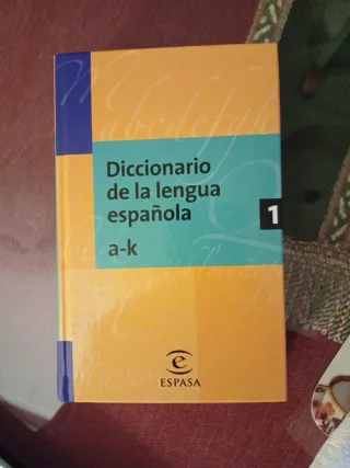 Diccionario de Lengua Española 7 tomos de Espasa