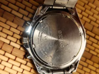 Reloj Seiko Cronógrafo Flightmaster Azul