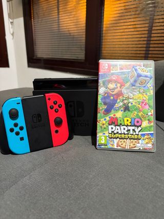 Nintendo Switch + Mario Party Superstars