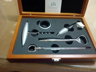 Set de accesorios para vino