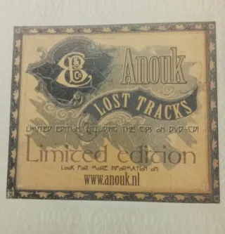 Anouk Lost Tracks Libro Cuero Grabado