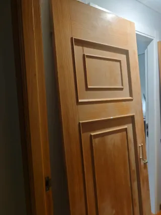 Puerta de madera