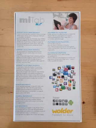 Tablet Wolder Mi Tab Air