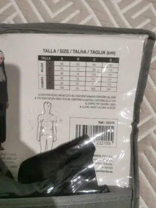 Disfraz Monja Party Land Talla S