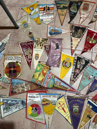 Lote Banderines Colección Eventos España ANTIGUO