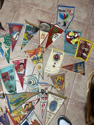 Lote Banderines Colección Eventos España ANTIGUO