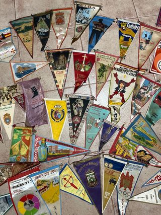 Lote Banderines Colección Eventos España ANTIGUO