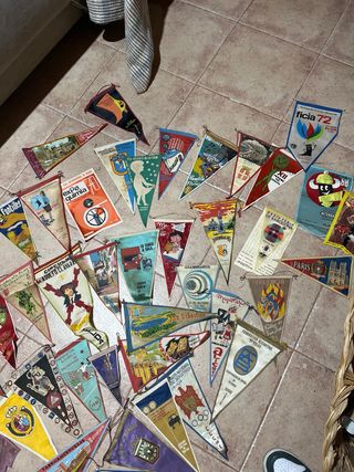 Lote Banderines Colección Eventos España ANTIGUO