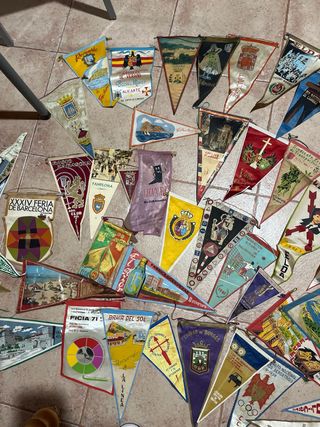 Lote Banderines Colección Eventos España ANTIGUO