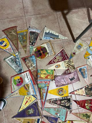 Lote Banderines Colección Eventos España ANTIGUO