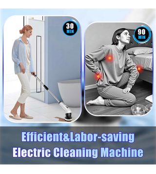 Spazzola Elettrica Pulizia con Accessori